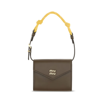 Portofel maro Miu Miu