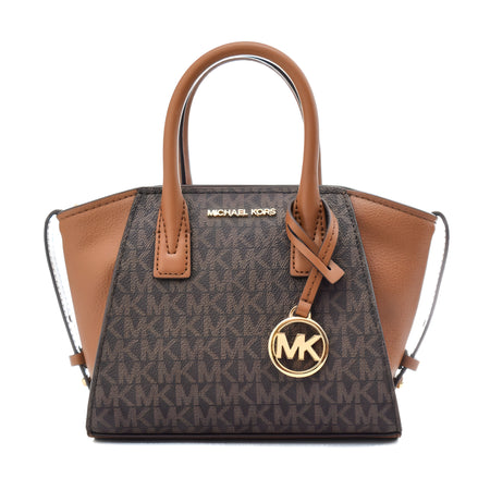 Michael Kors Brown Canvas Handbag