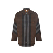Burberry Brown Cotton Parka