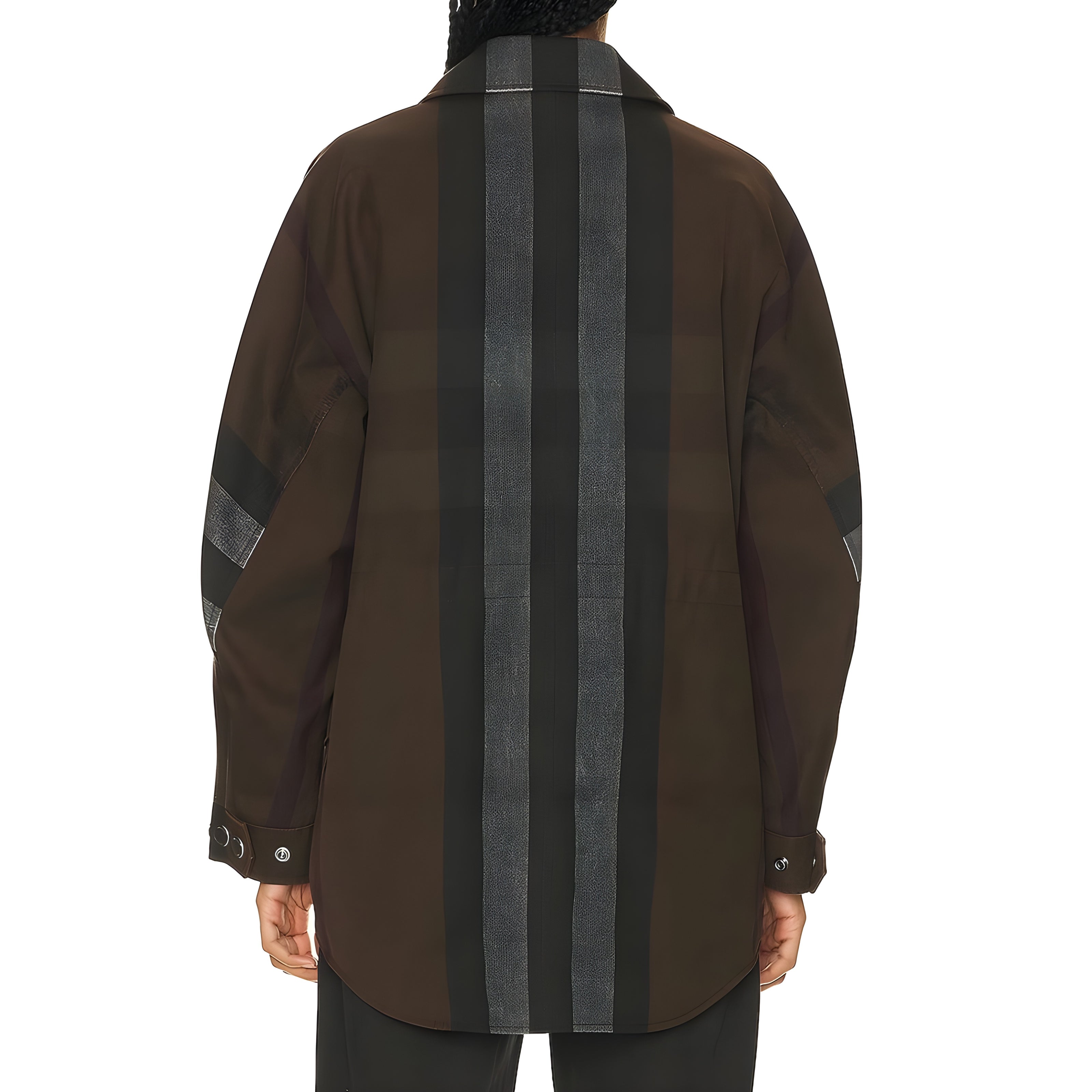 Burberry Brown Cotton Parka