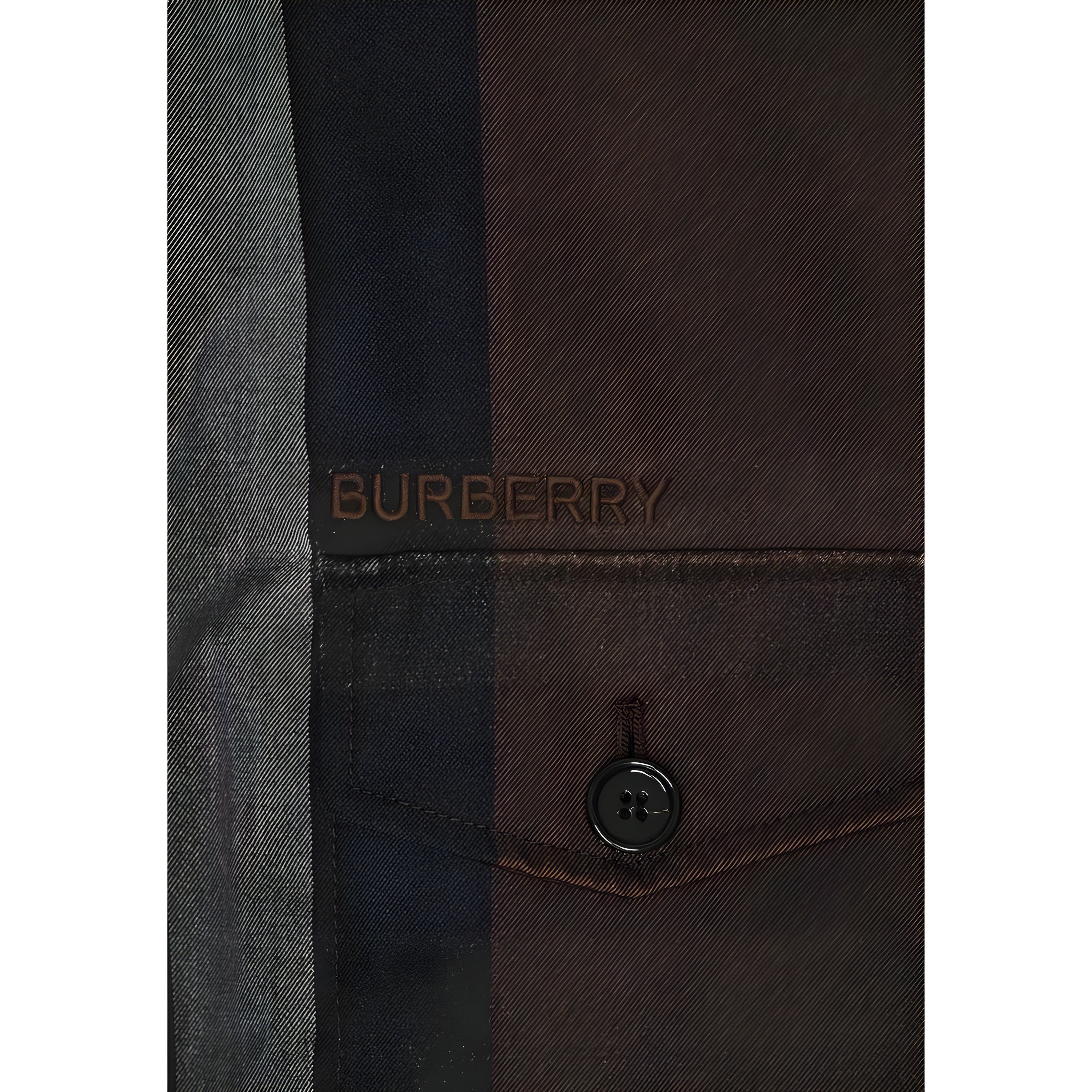 Burberry Brown Cotton Parka