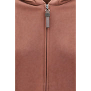 Brunello Cucinelli Brown Cotton Sweatshirt