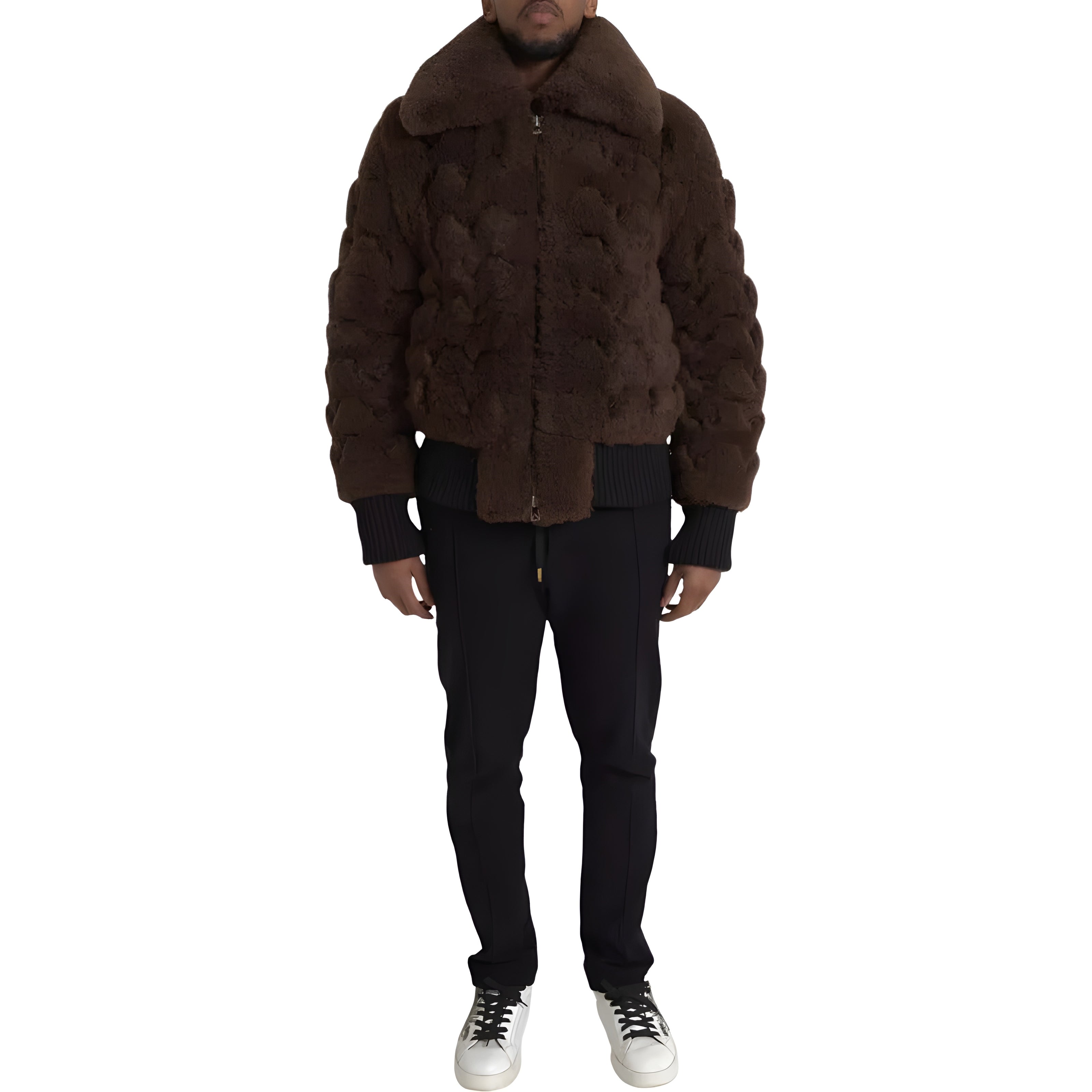Bottega Veneta Brown Shearling Coat