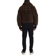 Bottega Veneta Brown Shearling Coat