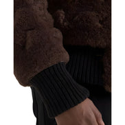 Bottega Veneta Brown Shearling Coat