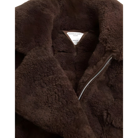 Bottega Veneta Brown Shearling Coat