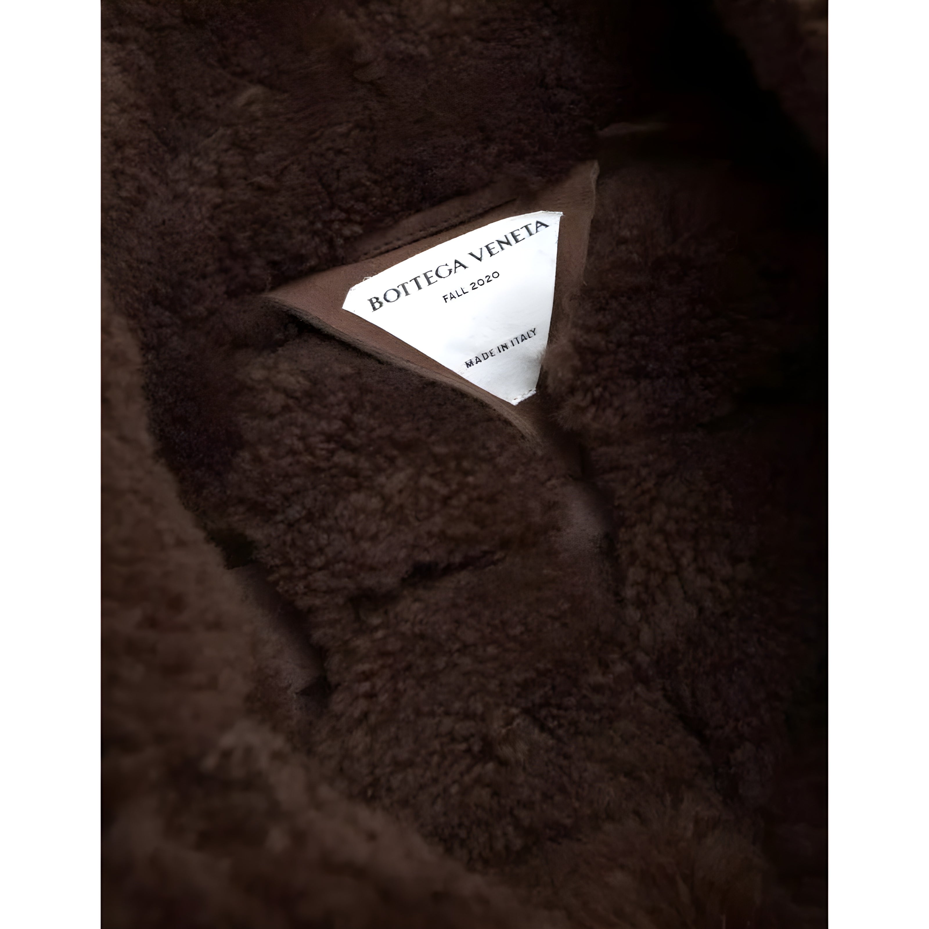 Bottega Veneta Brown Shearling Coat