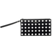 Michael Kors Brown Leather Clutch Bag