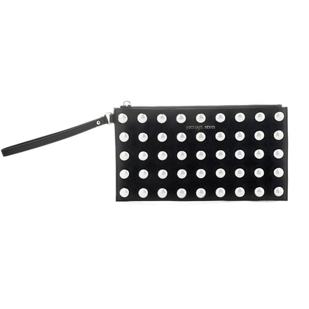 Michael Kors Brown Leather Clutch Bag