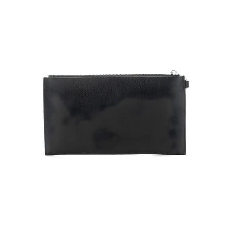 Michael Kors Brown Leather Clutch Bag
