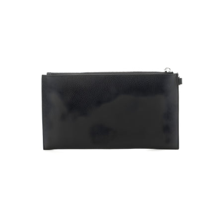 Michael Kors Brown Leather Clutch Bag