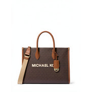 Michael Kors Brown Leather Shoulder Bag