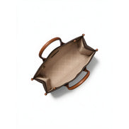 Michael Kors Brown Leather Shoulder Bag