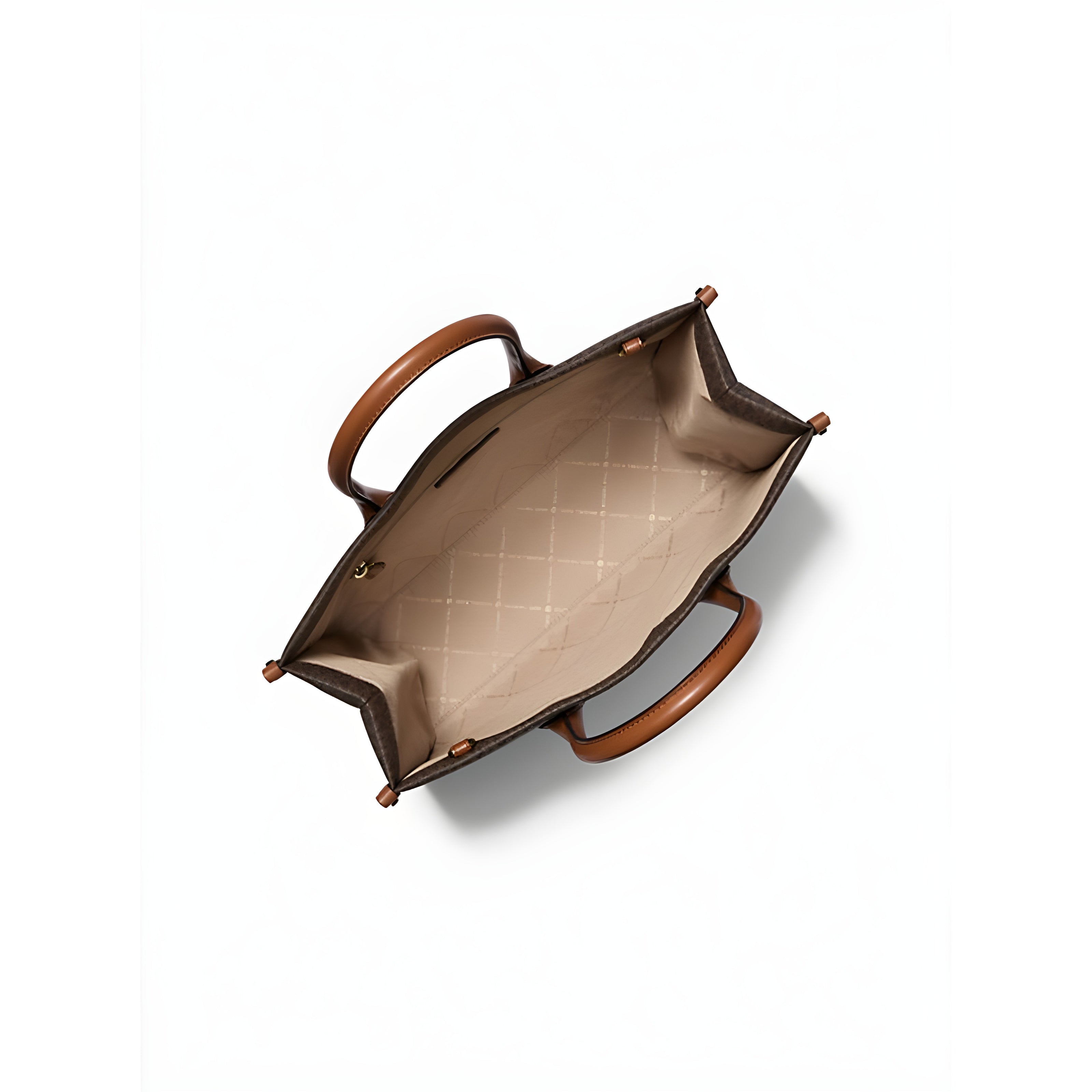 Michael Kors Brown Leather Shoulder Bag