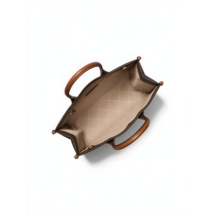 Michael Kors Brown Leather Shoulder Bag