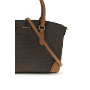 Geantă de mână Michael Kors, maro, din alte fibre