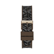 Ceas de damă Guess Brown cu curea sintetică