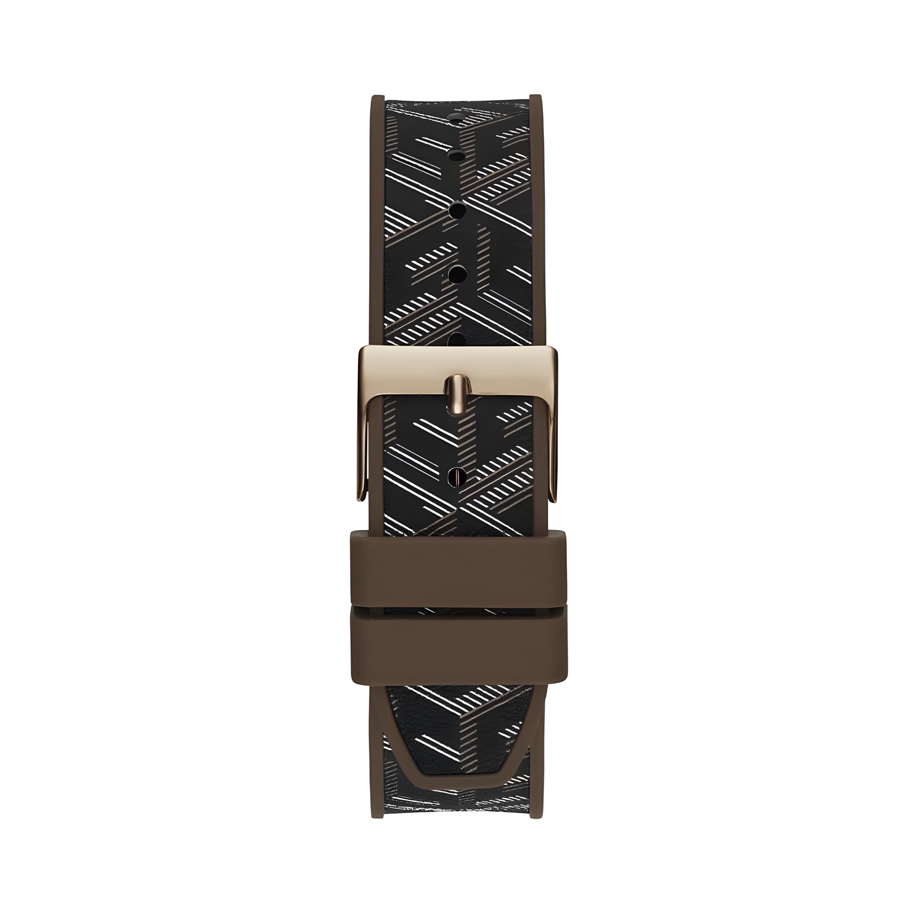 Ceas de damă Guess Brown cu curea sintetică