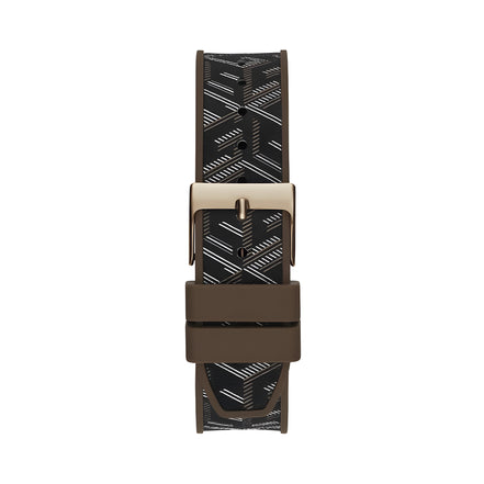 Ceas de damă Guess Brown cu curea sintetică