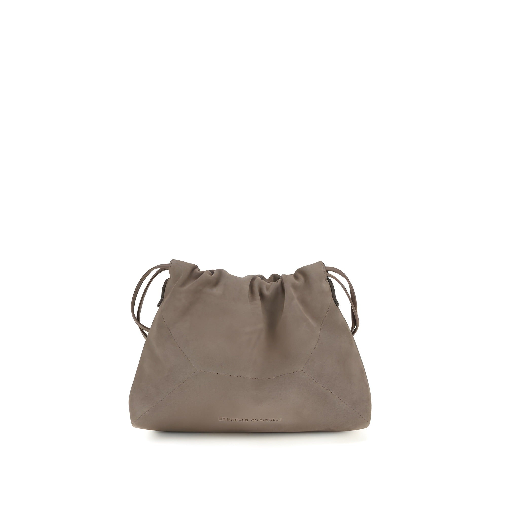 Brunello Cucinelli Beige Clutch Bag