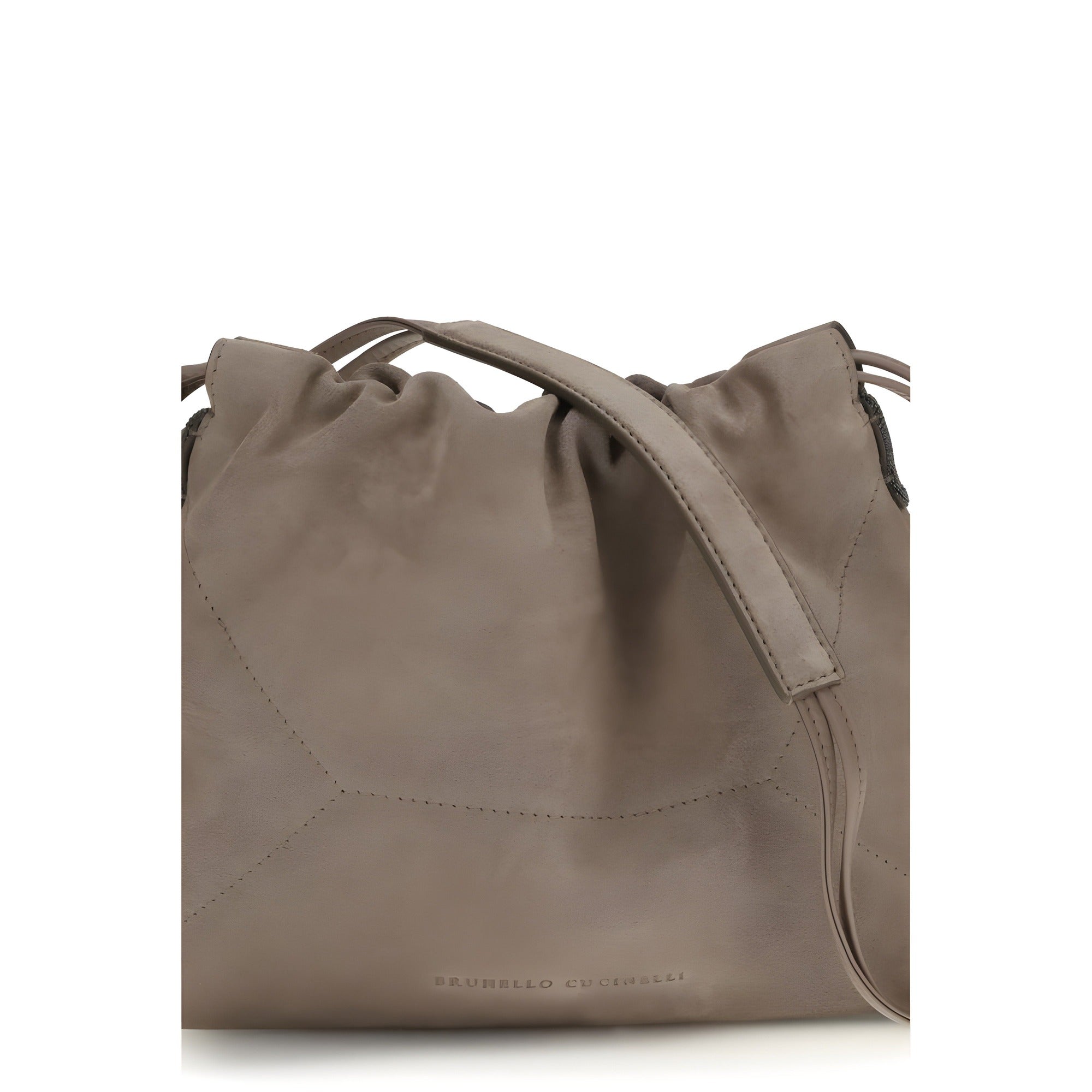 Brunello Cucinelli Beige Clutch Bag