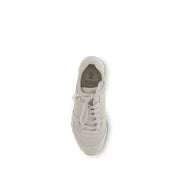 Sneakers low top Brunello Cucinelli bej din piele