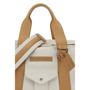Brunello Cucinelli Beige Calf Leather Travel Bag