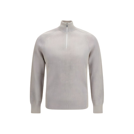 Brunello Cucinelli Beige Cotton Sweatshirt