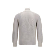 Brunello Cucinelli Beige Cotton Sweatshirt