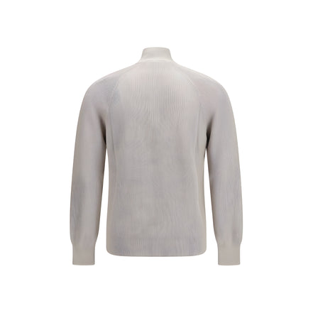 Brunello Cucinelli Beige Cotton Sweatshirt