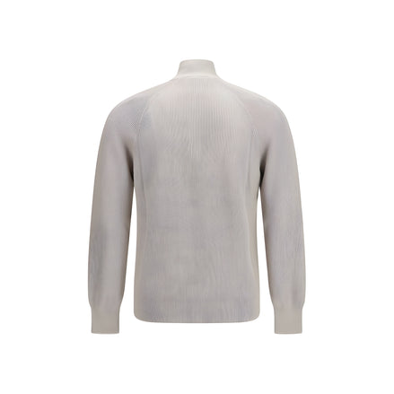 Brunello Cucinelli Beige Cotton Sweatshirt