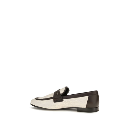 Brunello Cucinelli Loafers Slip-On Bej din Poliamidă