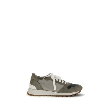 Adidași sport bicolori Brunello Cucinelli