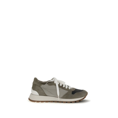 Adidași sport bicolori Brunello Cucinelli