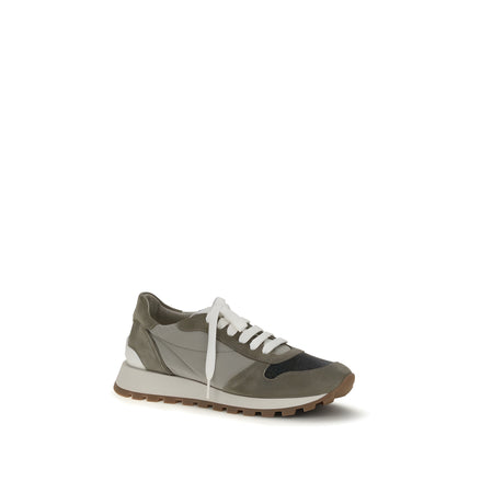 Adidași sport bicolori Brunello Cucinelli