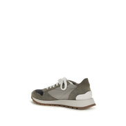 Adidași sport bicolori Brunello Cucinelli