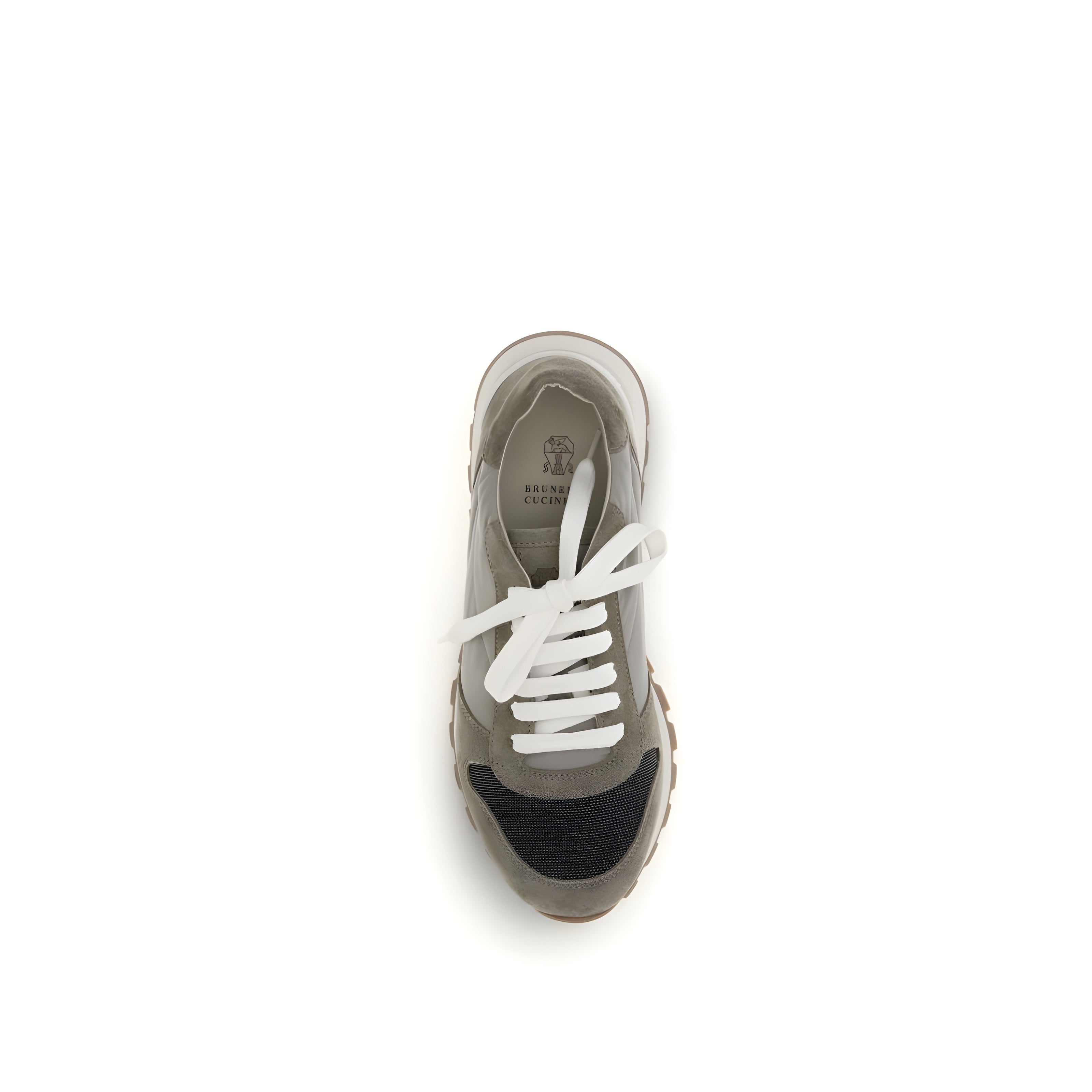 Adidași sport bicolori Brunello Cucinelli
