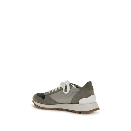 Adidași sport bicolori Brunello Cucinelli