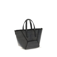 Brunello Cucinelli Black Calf Leather Shoulder Bag