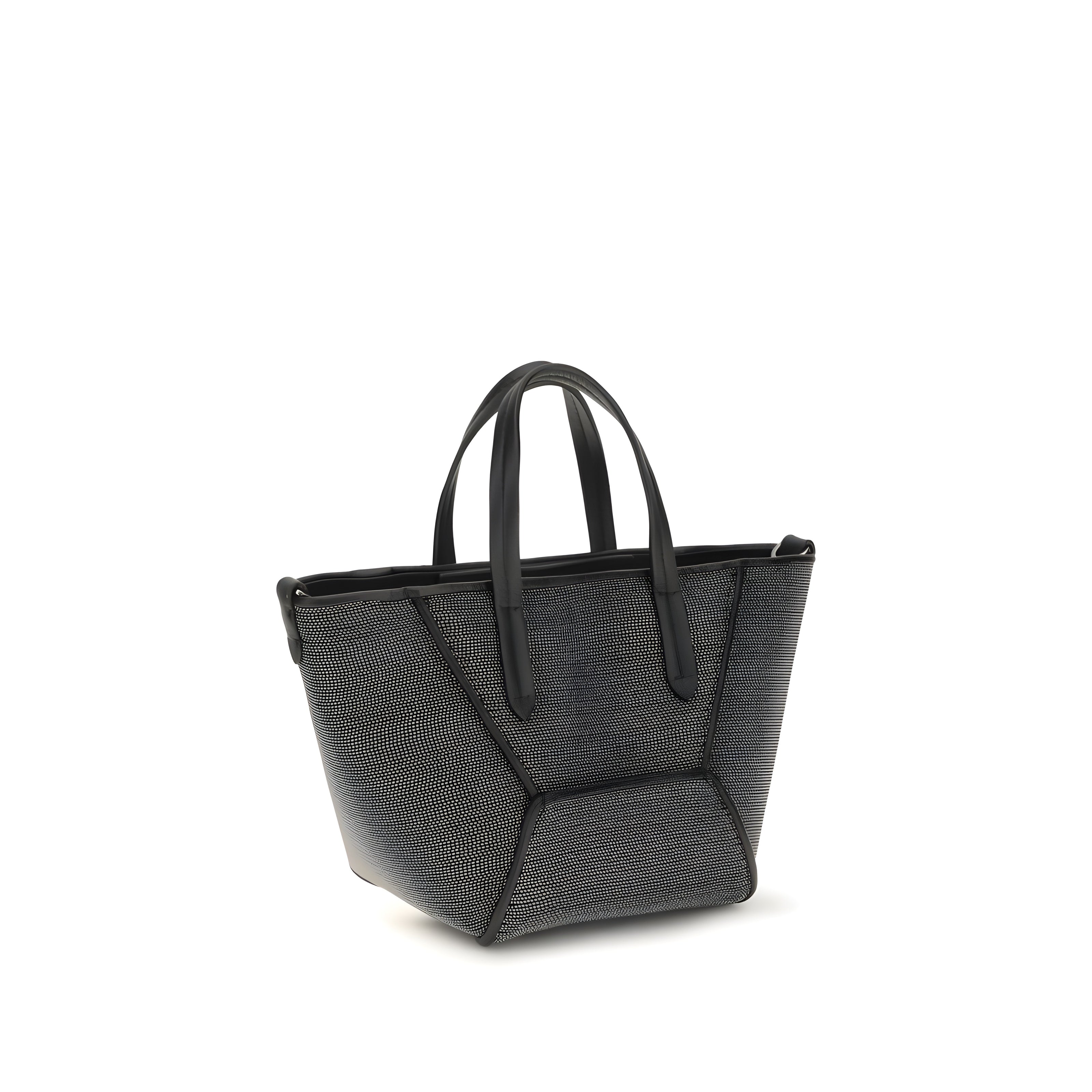 Brunello Cucinelli Black Calf Leather Shoulder Bag