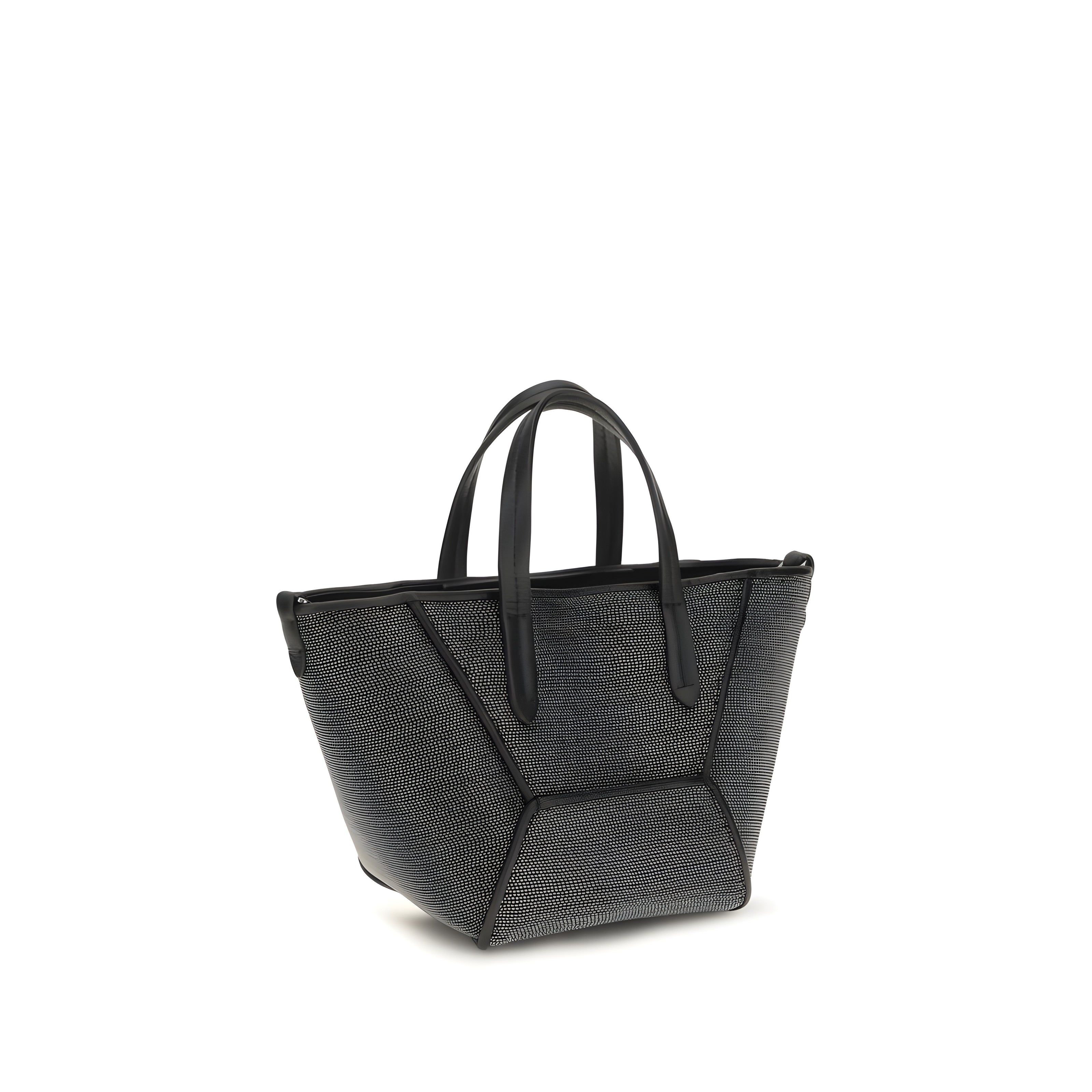 Brunello Cucinelli Black Calf Leather Shoulder Bag