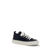 Brunello Cucinelli Adidași Joși Albaștri din Bumbac