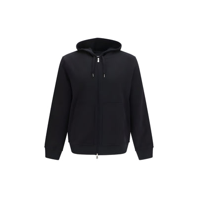 Hanorac Brunello Cucinelli negru din bumbac