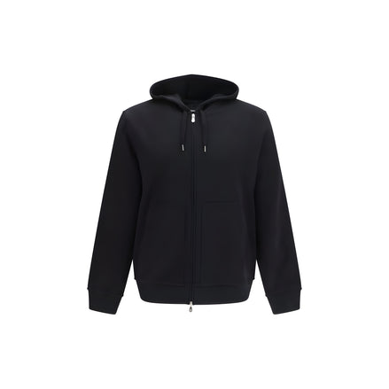 Hanorac Brunello Cucinelli negru din bumbac