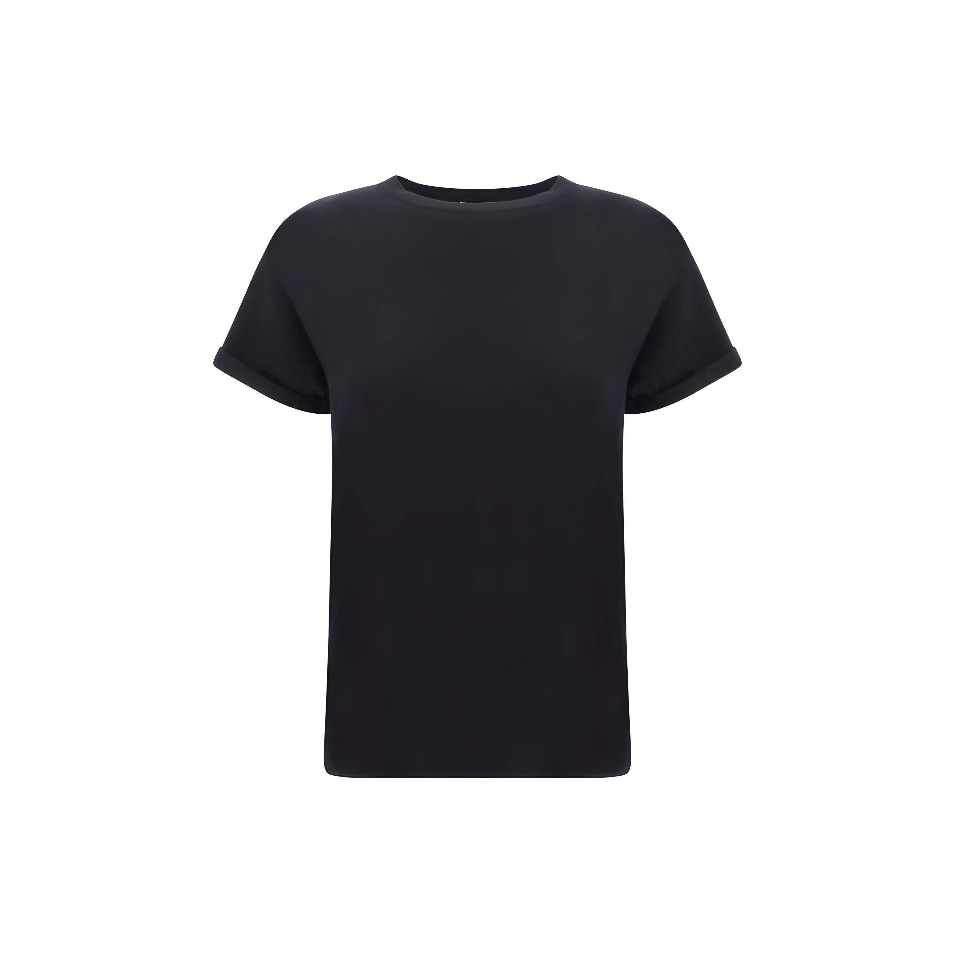 Tricou negru Brunello Cucinelli
