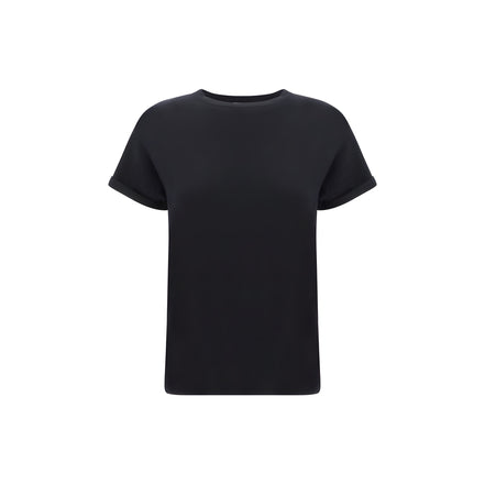 Tricou negru Brunello Cucinelli