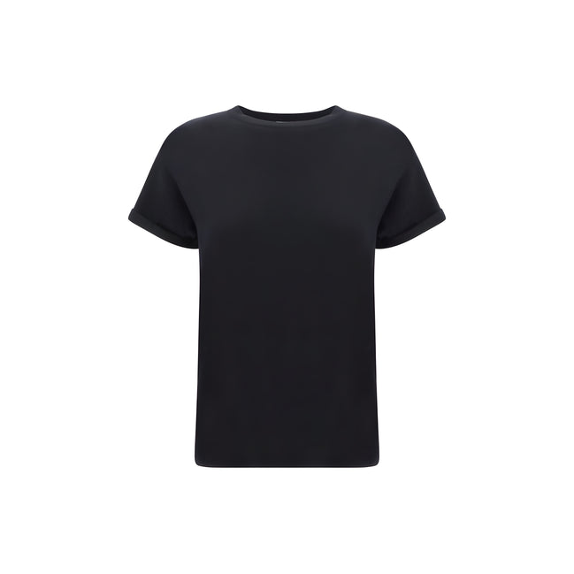Tricou negru Brunello Cucinelli