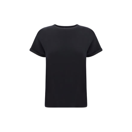 Tricou negru Brunello Cucinelli