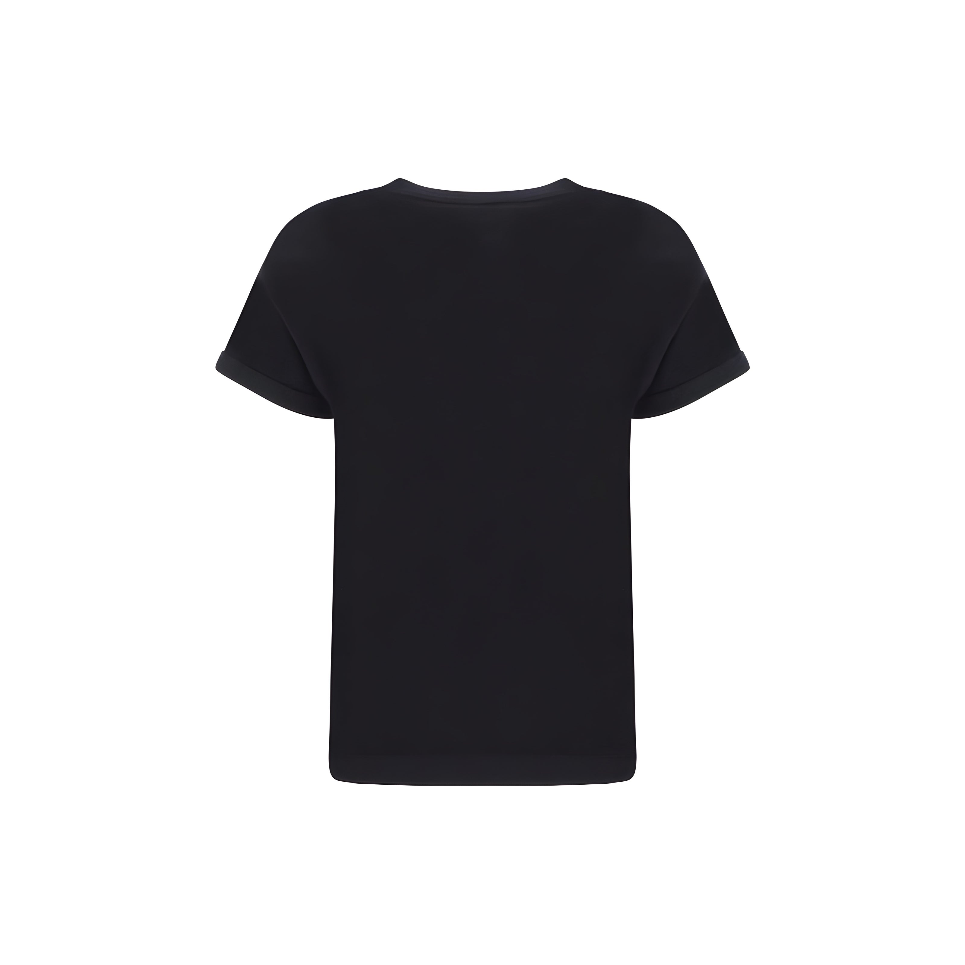 Tricou negru Brunello Cucinelli