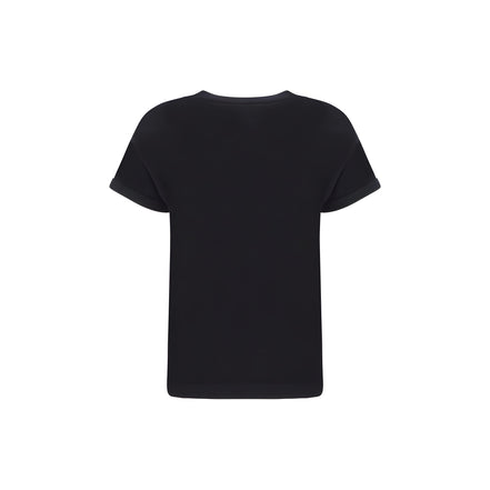 Tricou negru Brunello Cucinelli